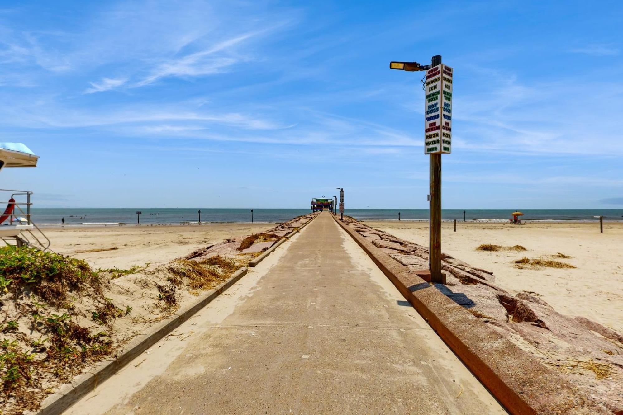 Walk To The Beach Apartman Galveston Kültér fotó