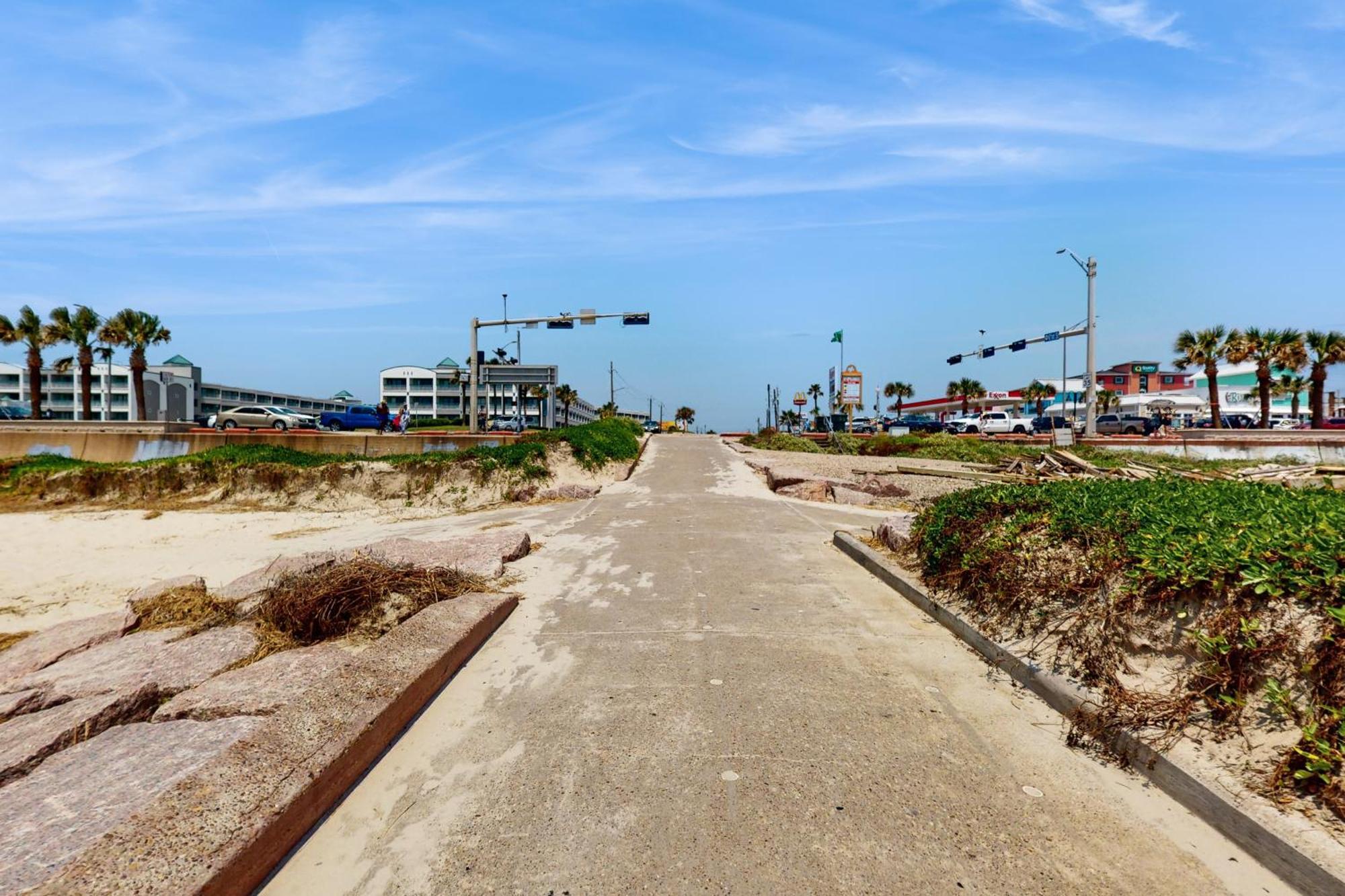 Walk To The Beach Apartman Galveston Kültér fotó